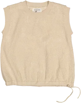 241 TOP TABITA-Ecru