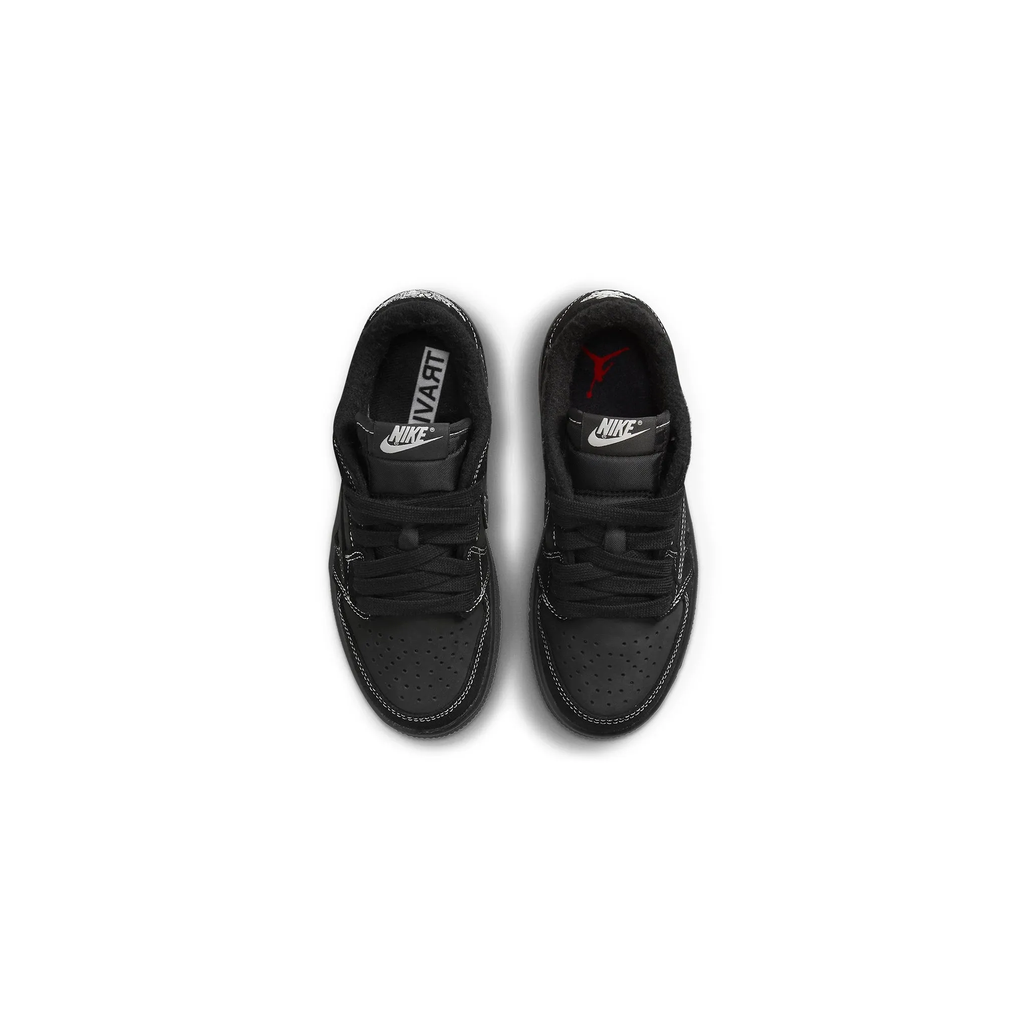 Air Jordan X Travis Scott 1 Low OG SP Black Phantom (PS) (Left UK 1.5C, Right UK 13.5C)
