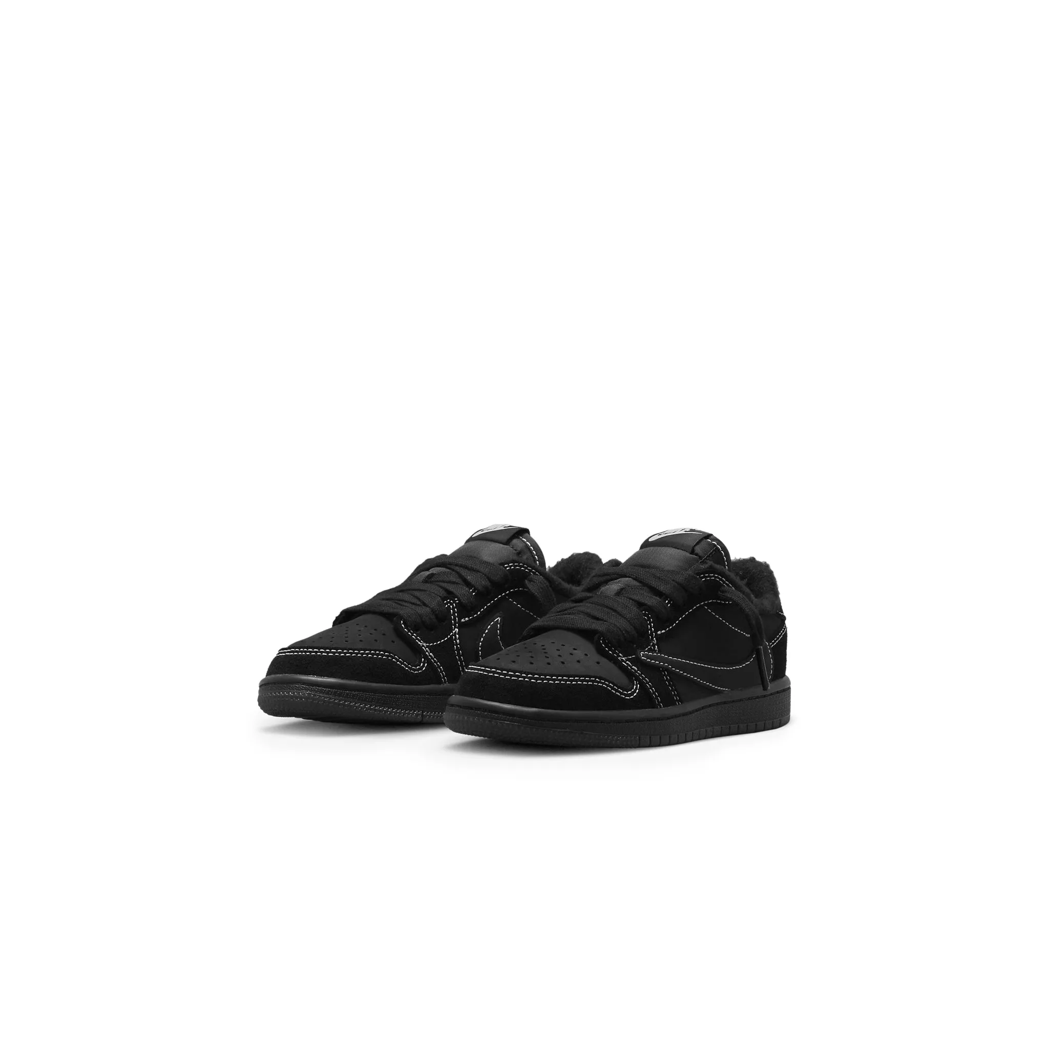 Air Jordan X Travis Scott 1 Low OG SP Black Phantom (PS) (Left UK 1.5C, Right UK 13.5C)