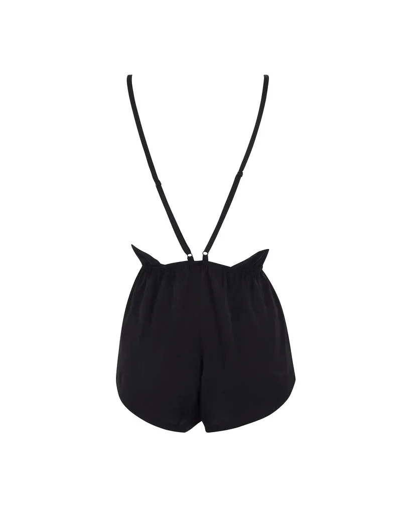 Alanna Luxury Satin Teddy
