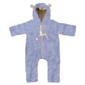 Baby/Kid Virgin Wool Overall - Blue