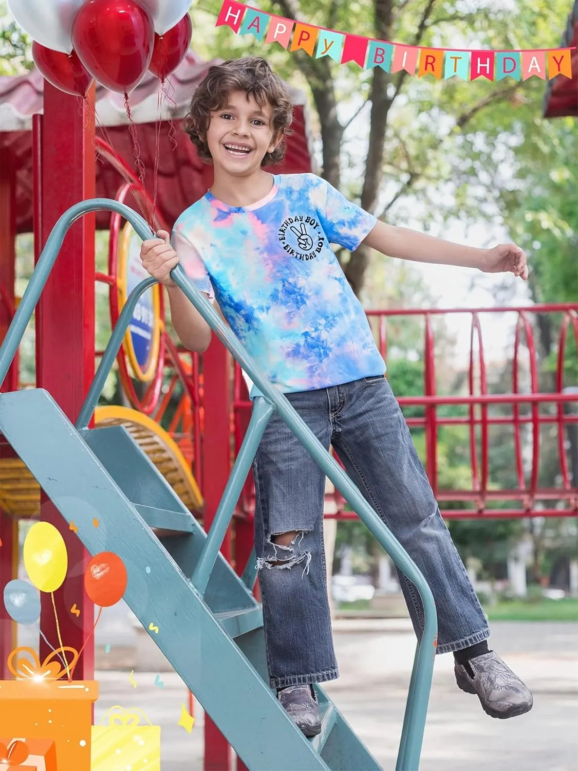 Birthday Dude Cute Graphic Tee - Boys & Girls Toddler to Teen Casual Short Sleeve Top