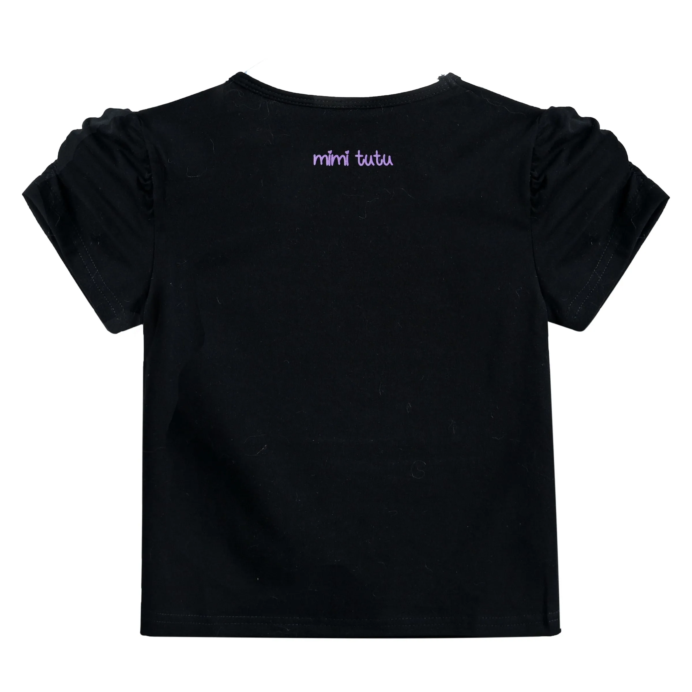 Black Bear Applique T-Shirt