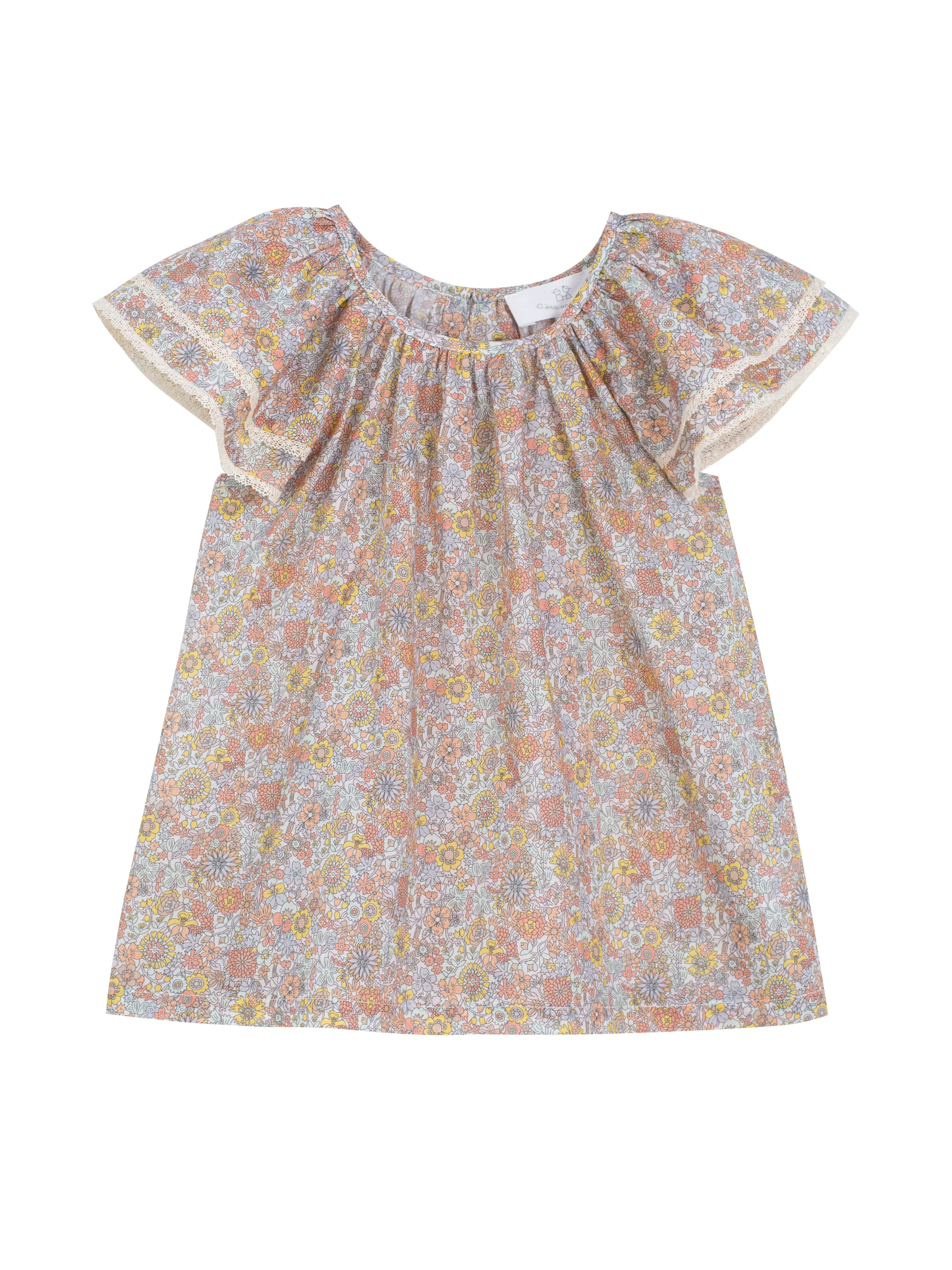 CARLOTTA SHIRT-Multicolor Flower