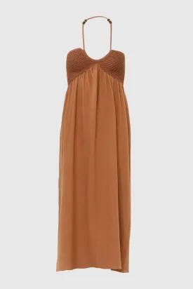 Carmen Crochet Midi Dress