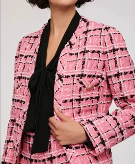 Checked Tweed Jacket