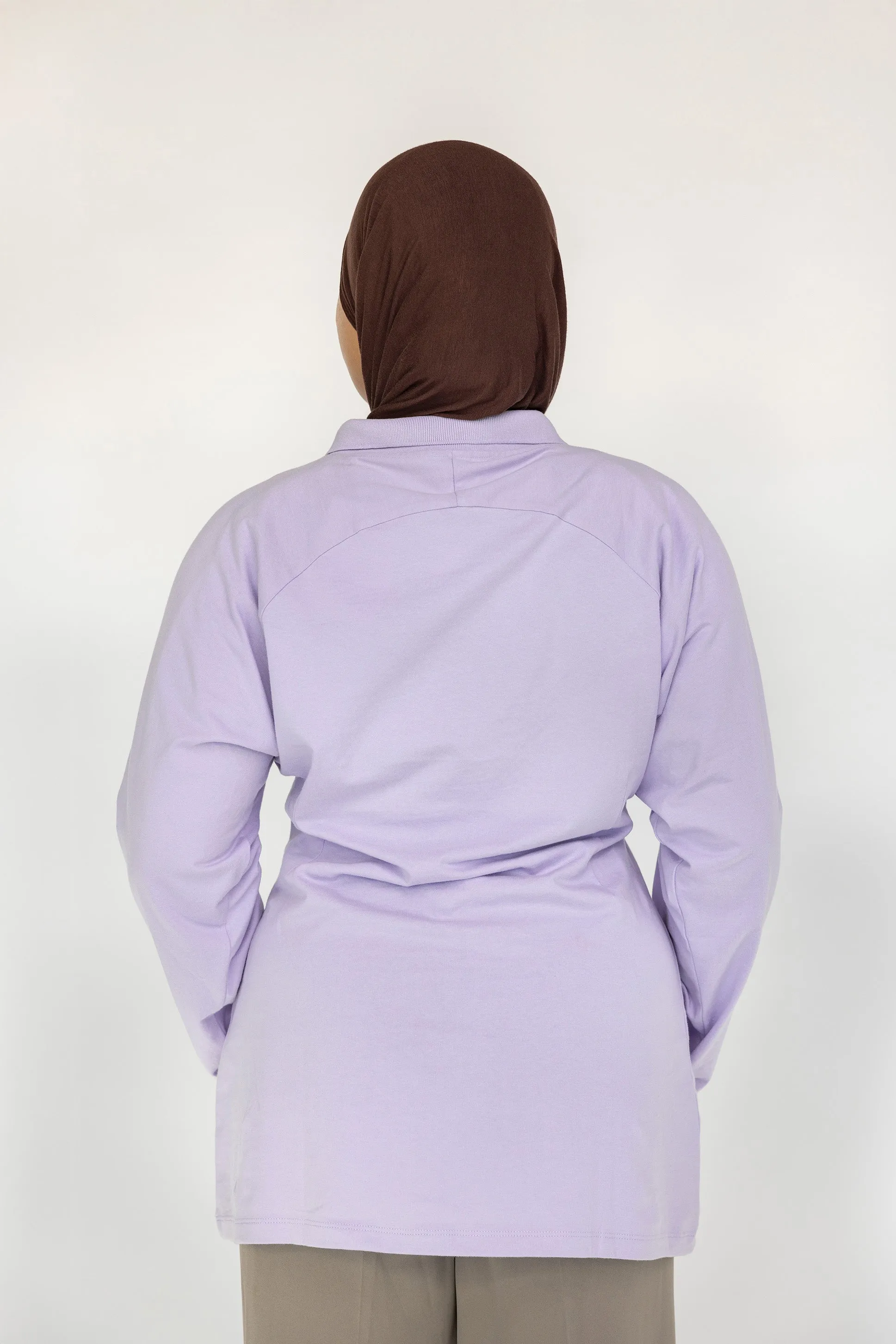 contoured polo