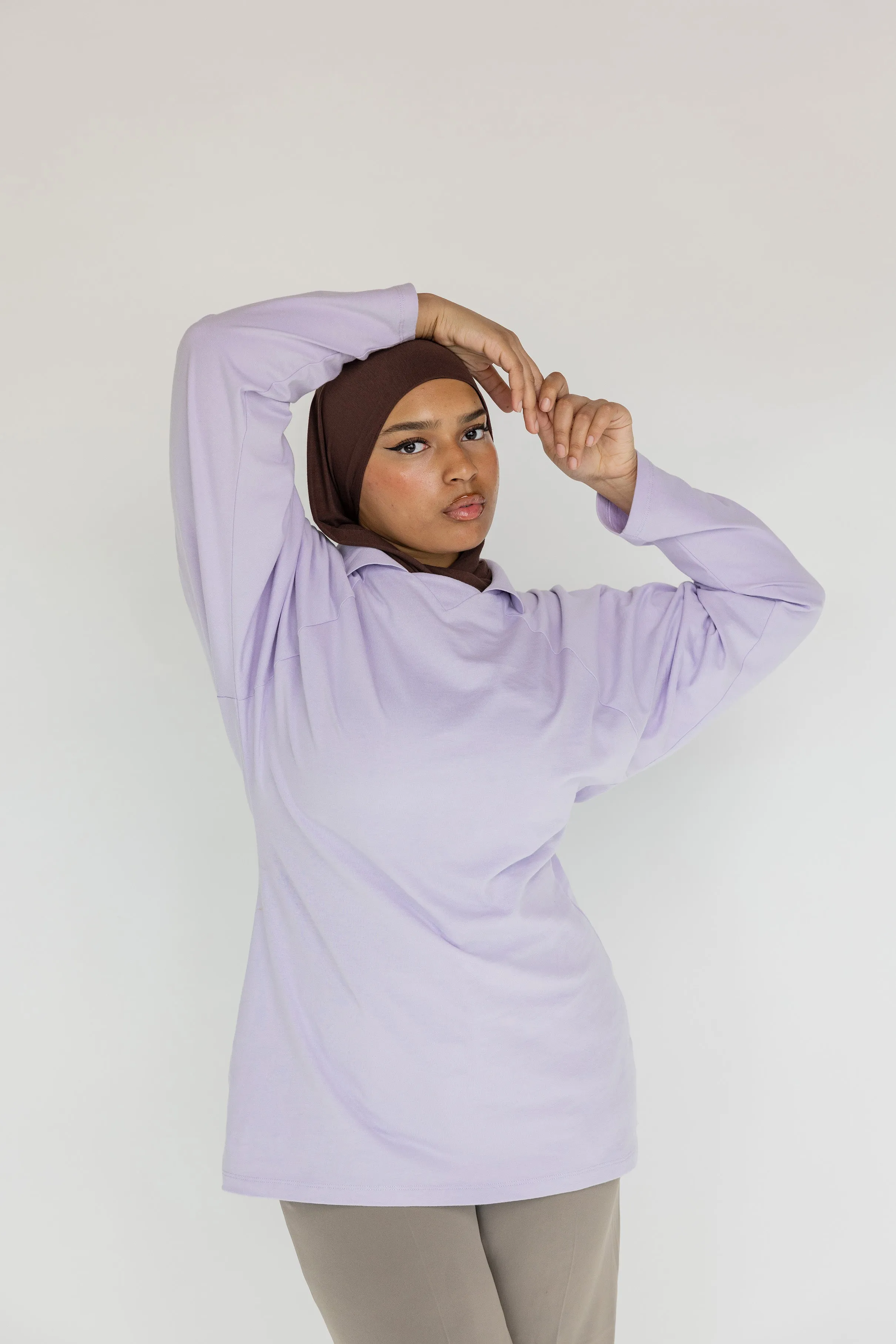 contoured polo