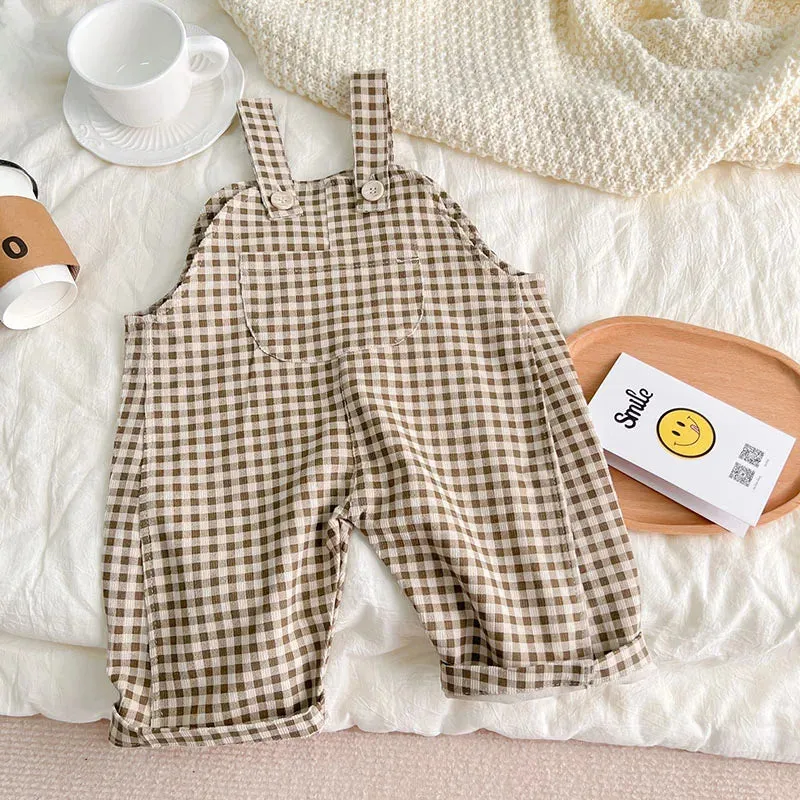 Corduroy Overalls Baby Jumpsuits