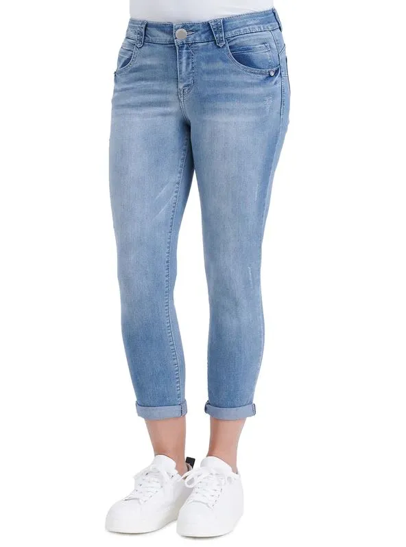 Democracy Womens "Ab"solution Ankle Skimmer Jeans