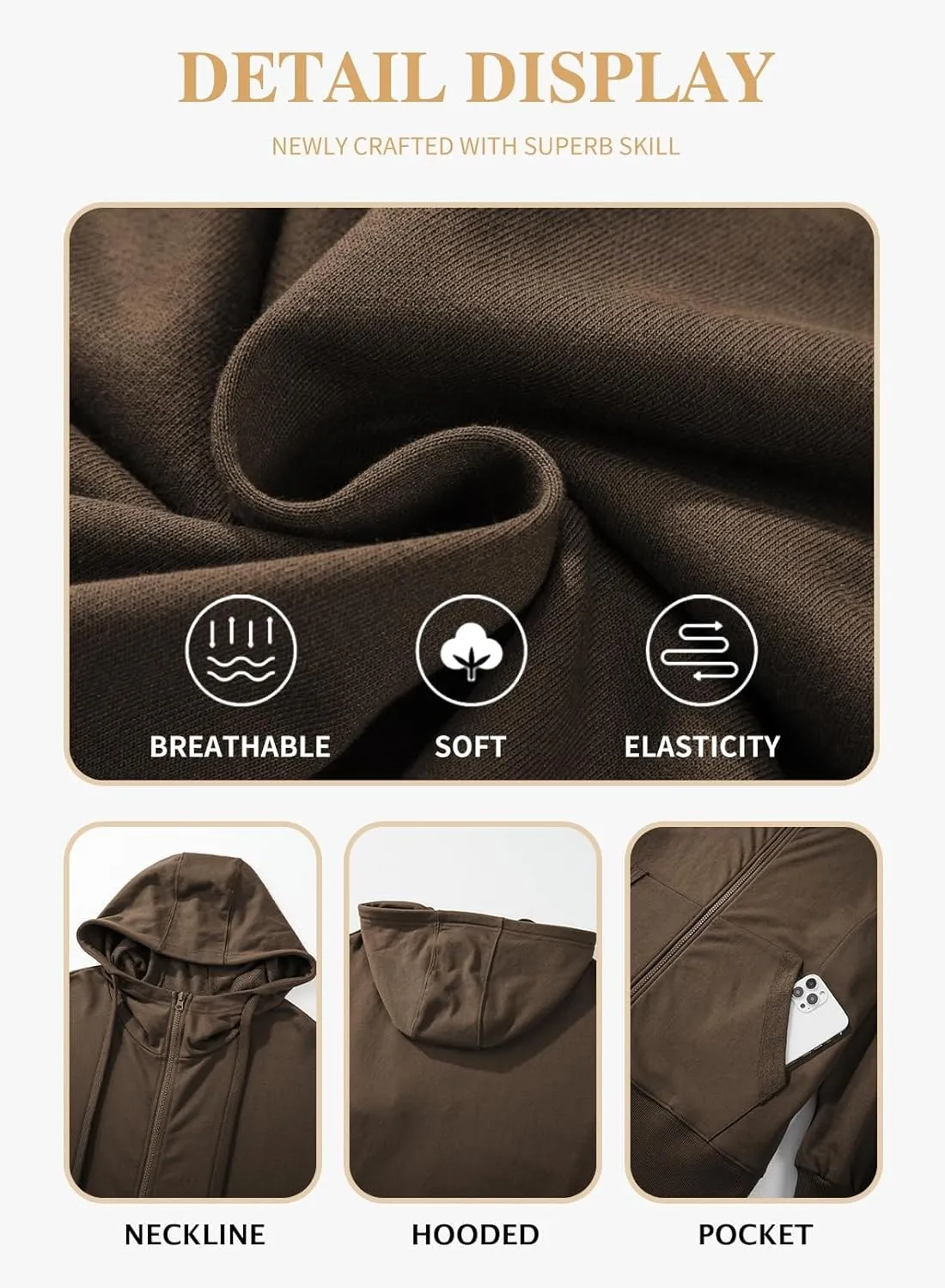 Eytino Women Plus Size Sweatshirts Long Sleeve Zip Up Oversized Casual Hoodies Jackets 2025 Fashion Fall Outfits(1X-5X)