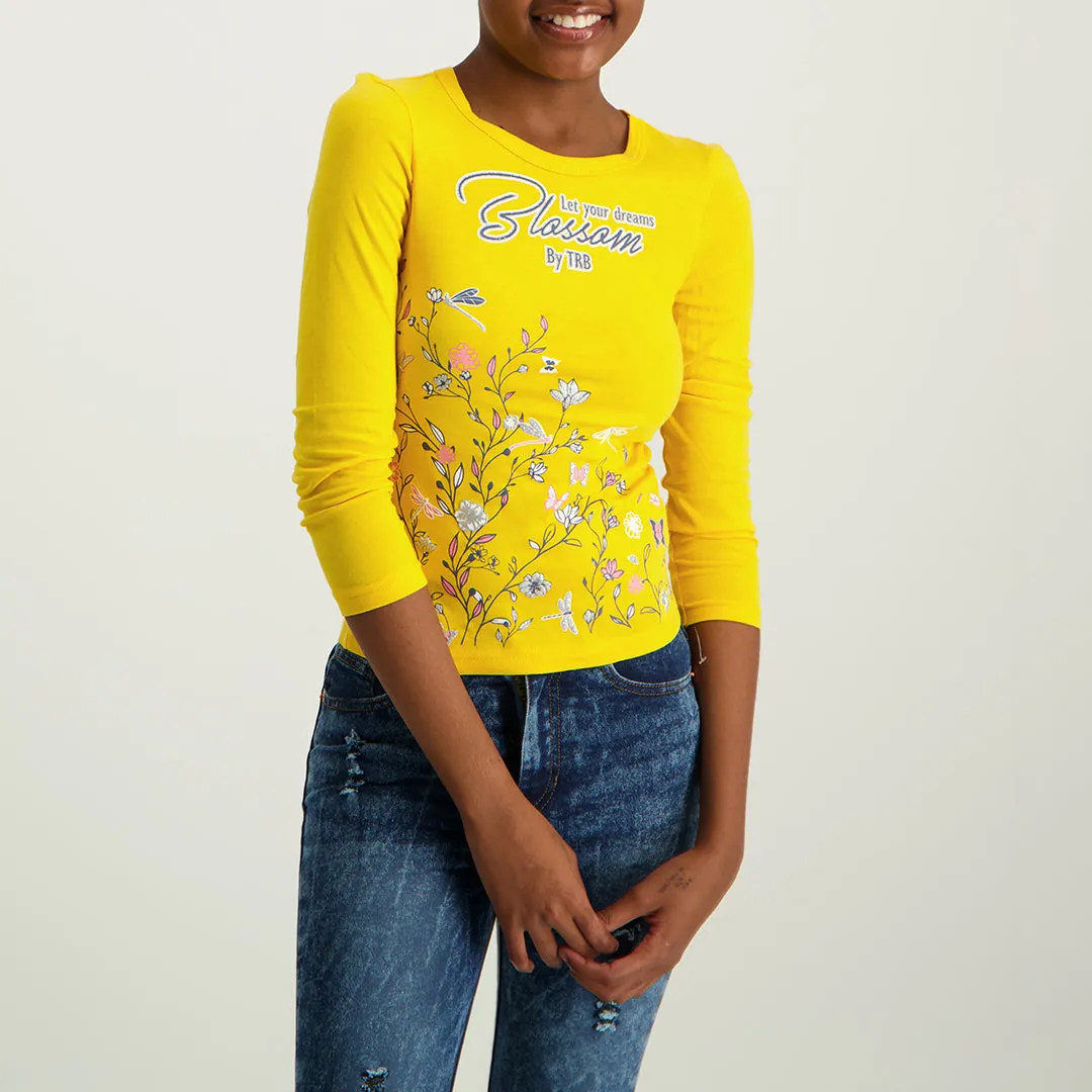 Girls 2 pack tee