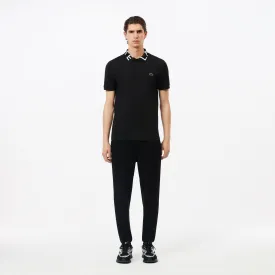 Joggers Pantalon de survêtement Slim Fit Jogger en coton mélangé chiné Mode de Vie Homme - Noir - Homme