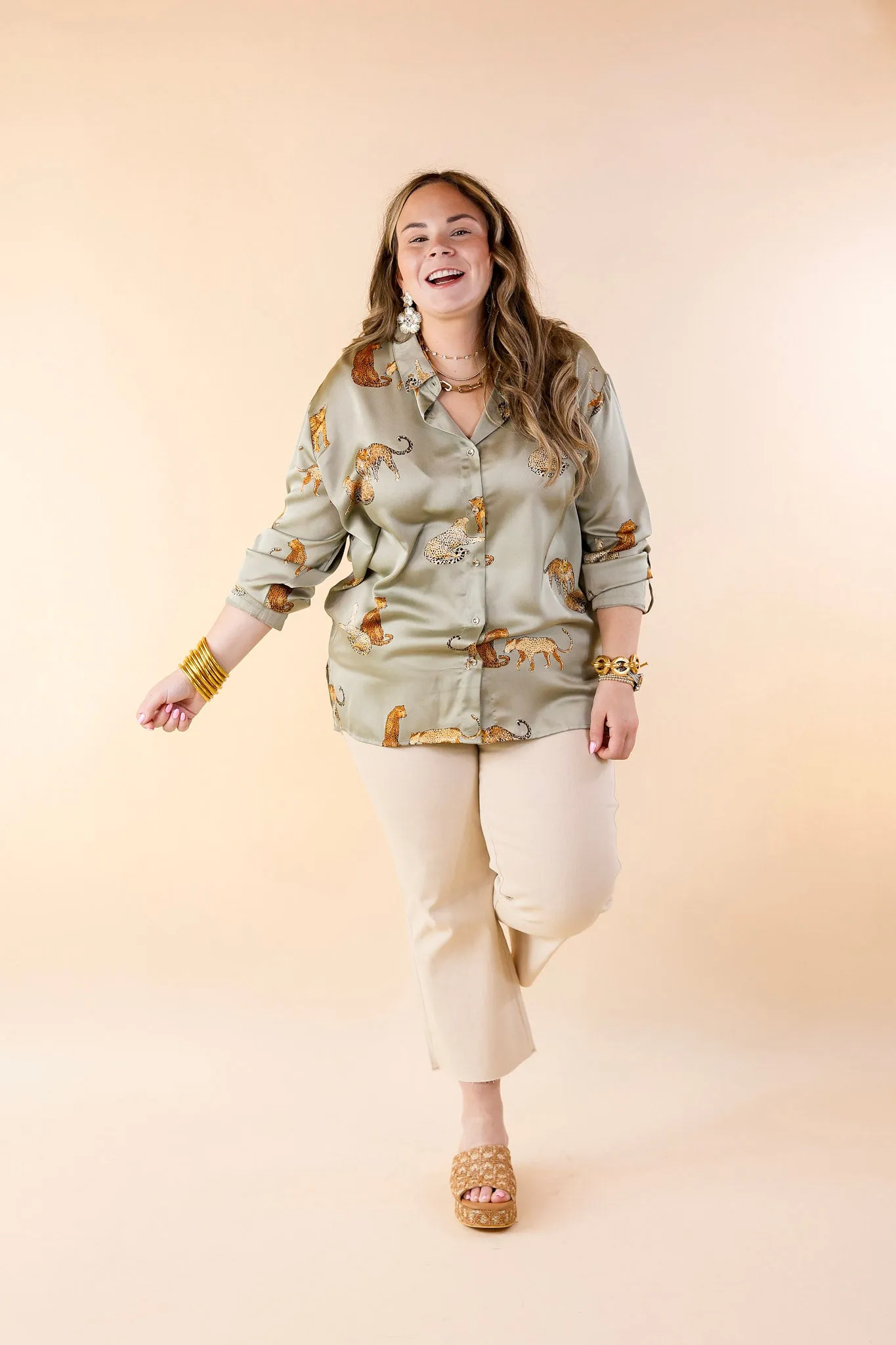 Judy Blue | Sign Me Up Tummy Control Cropped Wide Leg Jeans in Bone Cream