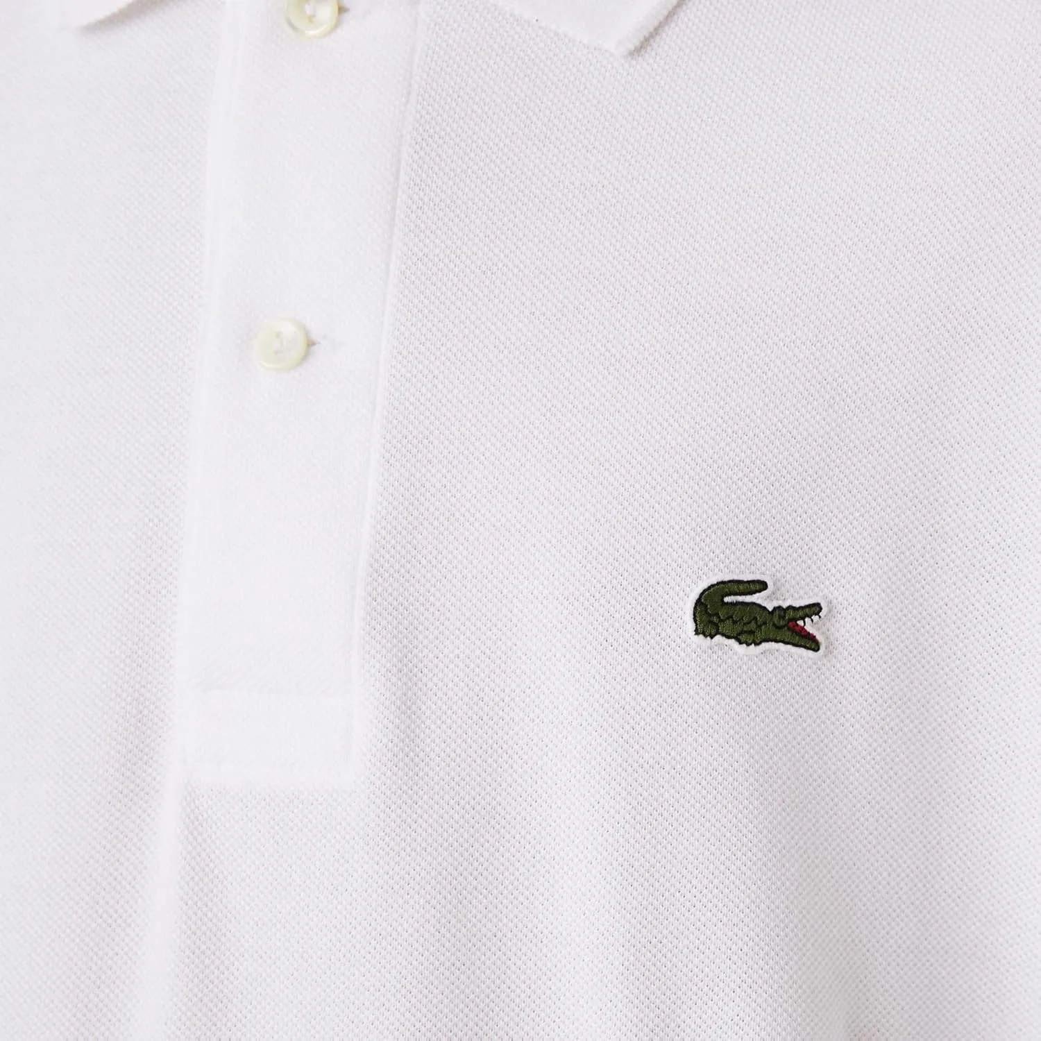 Lacoste Mens Classic Long Sleeve Pique Polo Shirt