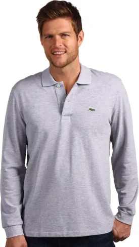 Lacoste Mens Classic Long Sleeve Pique Polo Shirt