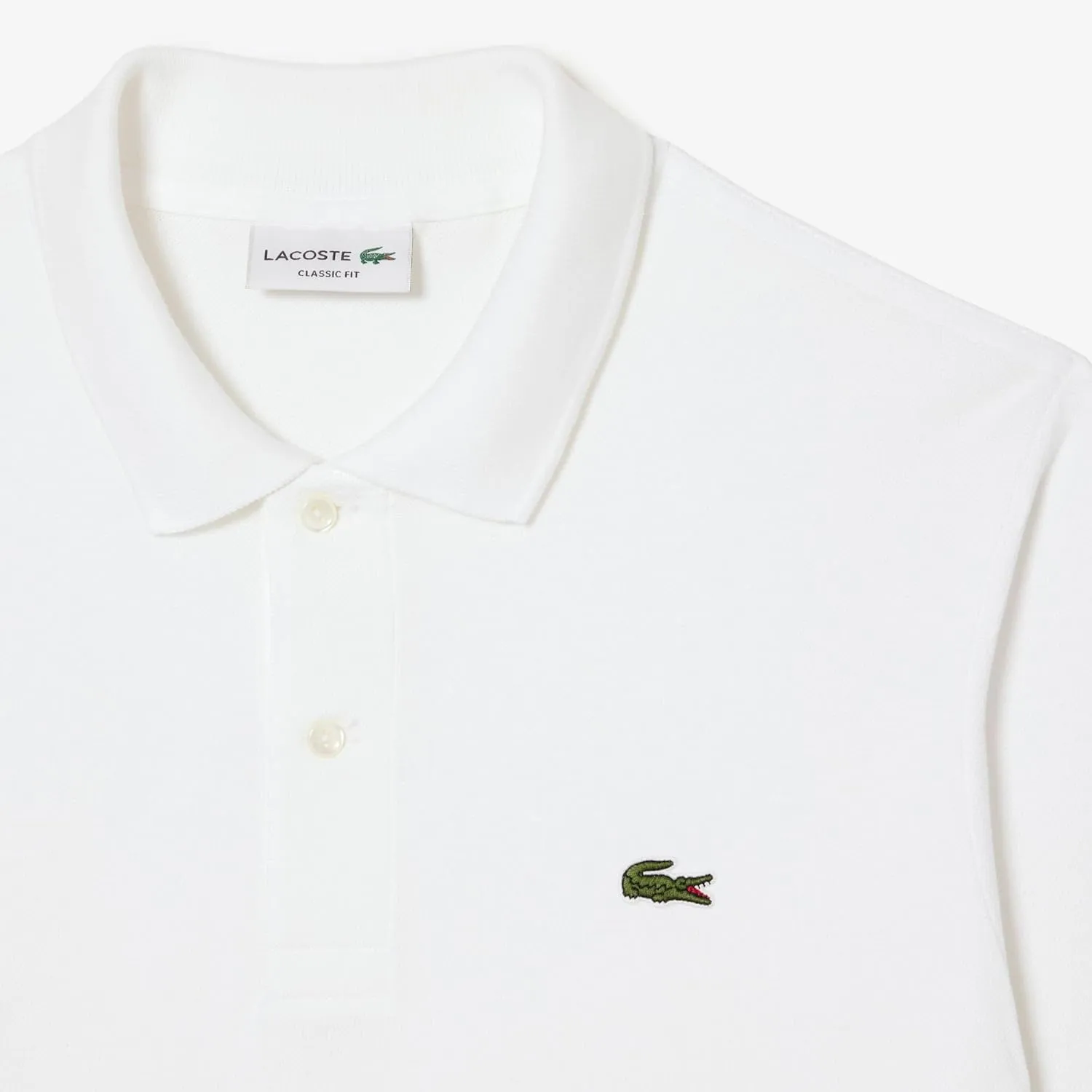 Lacoste Mens Classic Long Sleeve Pique Polo Shirt