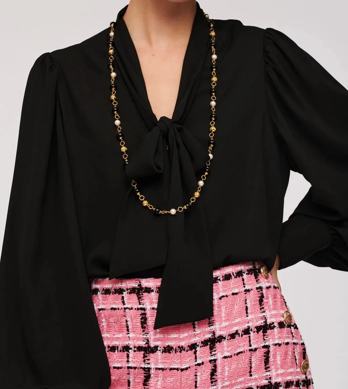 Long Pearl Necklace