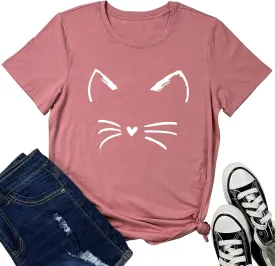 LOOKFACE Women's Cute T Shirt Junior Tops Teen Girls Graphic Tees