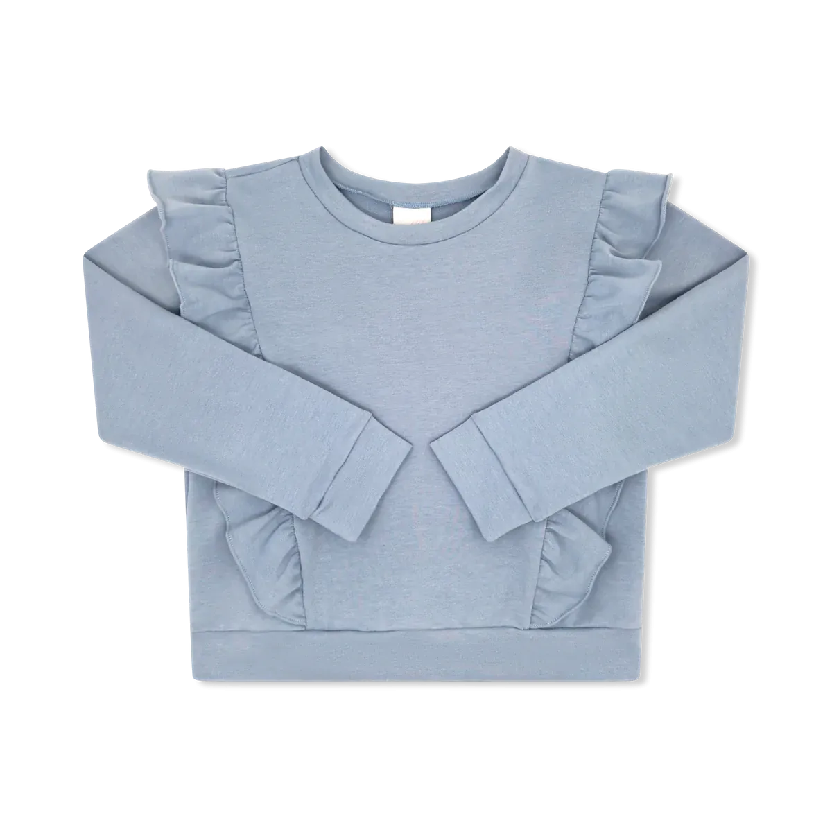 Magnolia Sweater Top - Lake Blue
