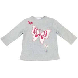 MARTINO - Stitched Butterfly T-Shirt