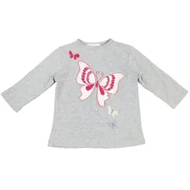 MARTINO - Stitched Butterfly T-Shirt