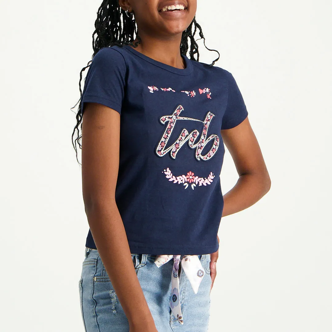 Navy Short Sleeve Tee