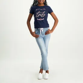 Navy Short Sleeve Tee