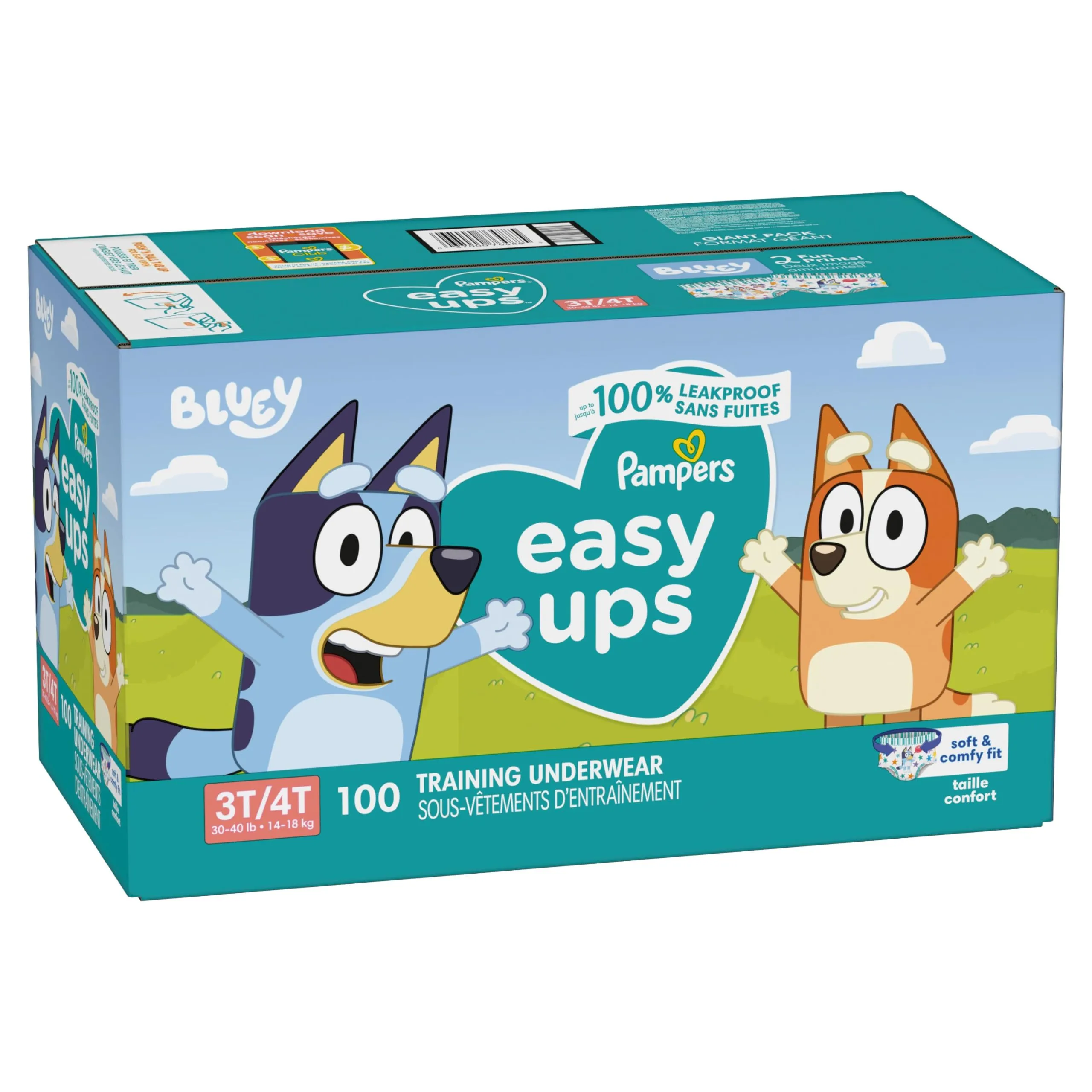Pampers Easy Ups Diapers, Size 5 (3T-4T)