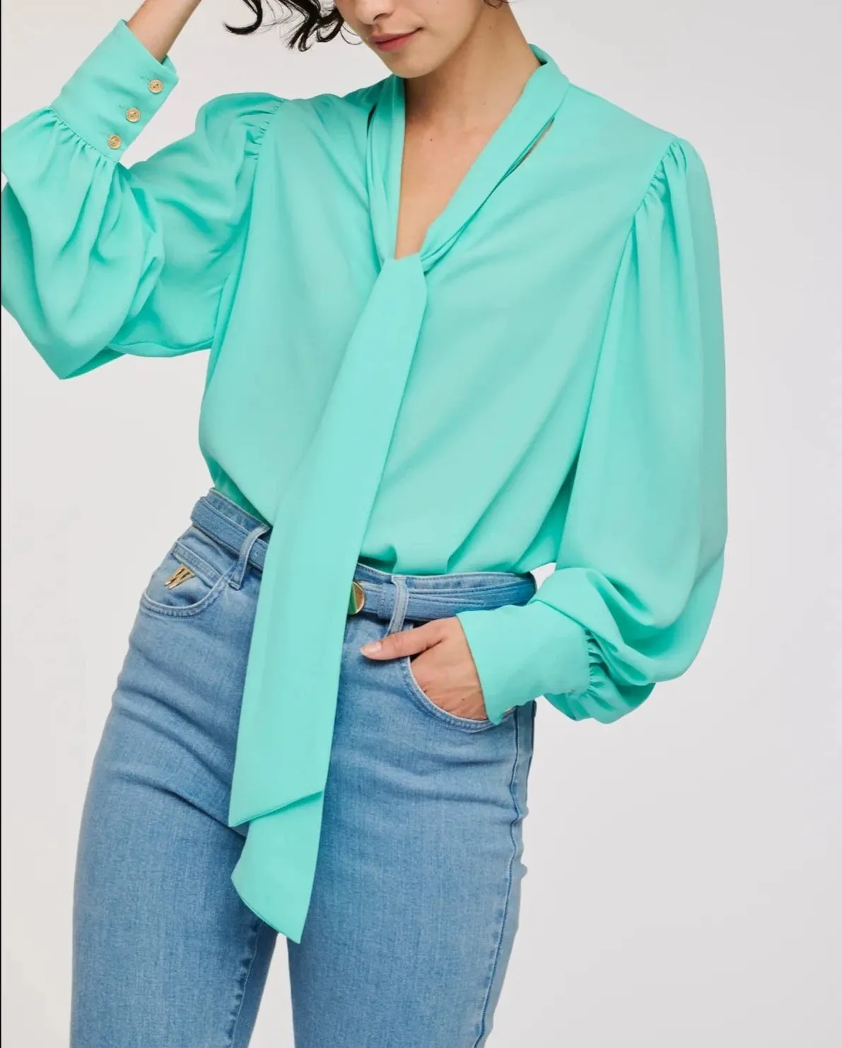Pussy Bow Shirt