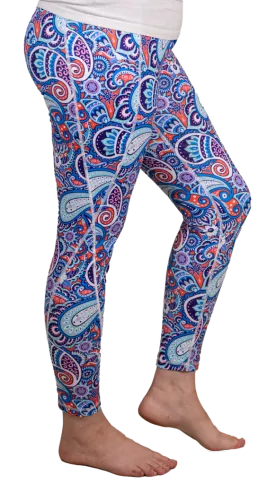 Simply Southern Sport Leggings, Paisley
