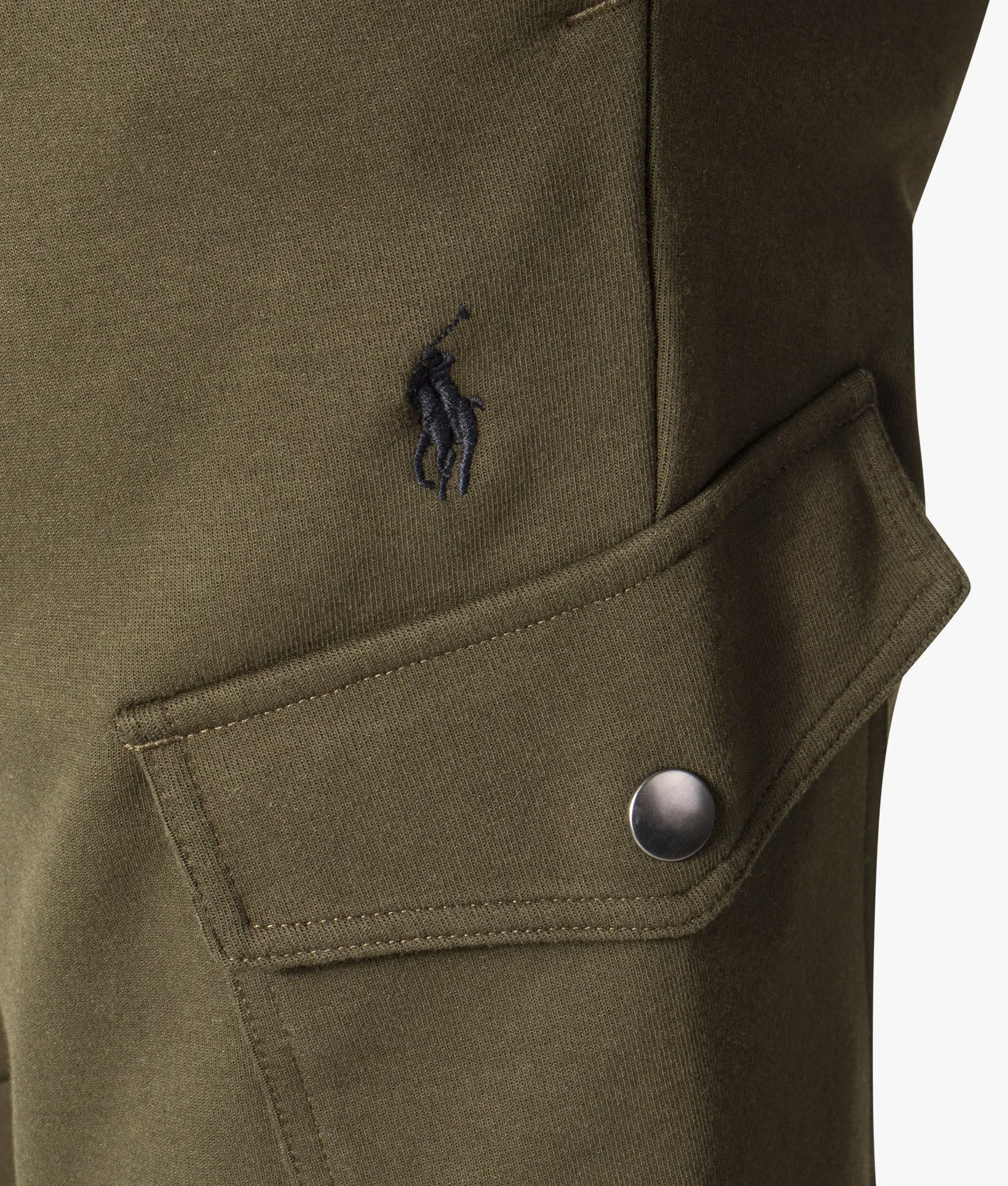 Slim Fit Double Knit Cargo Joggers