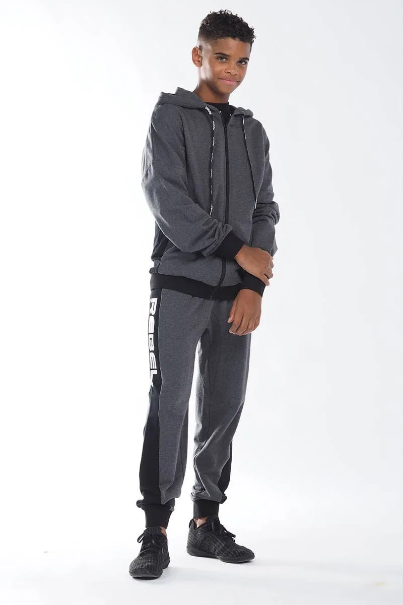 Slim Fit Jogger in Black