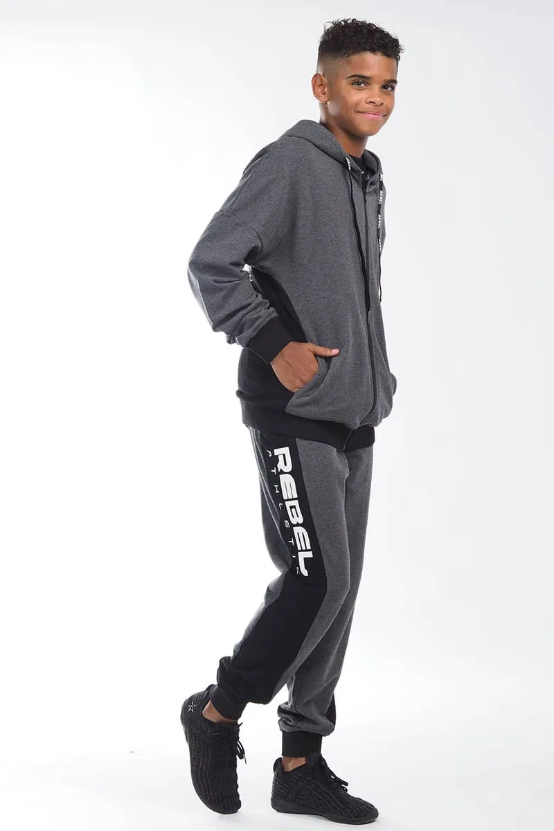 Slim Fit Jogger in Black