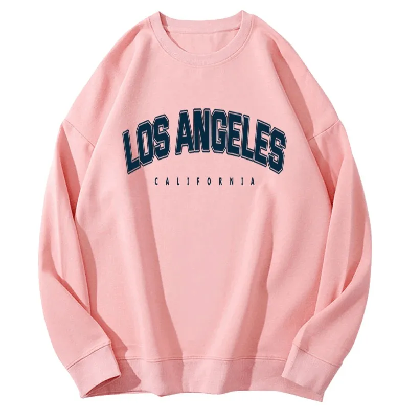 Stylish Women's Letter Graphic Print Sweatshirt / Warm Loose Clothes for Lady - SF0053