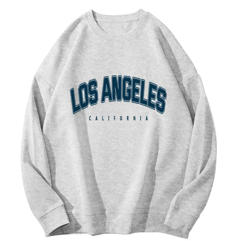 Stylish Women's Letter Graphic Print Sweatshirt / Warm Loose Clothes for Lady - SF0053