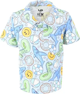 Unique Baby Short Sleeve Collared Boys Polo Shirt, Toddler Kids Polo Shirts