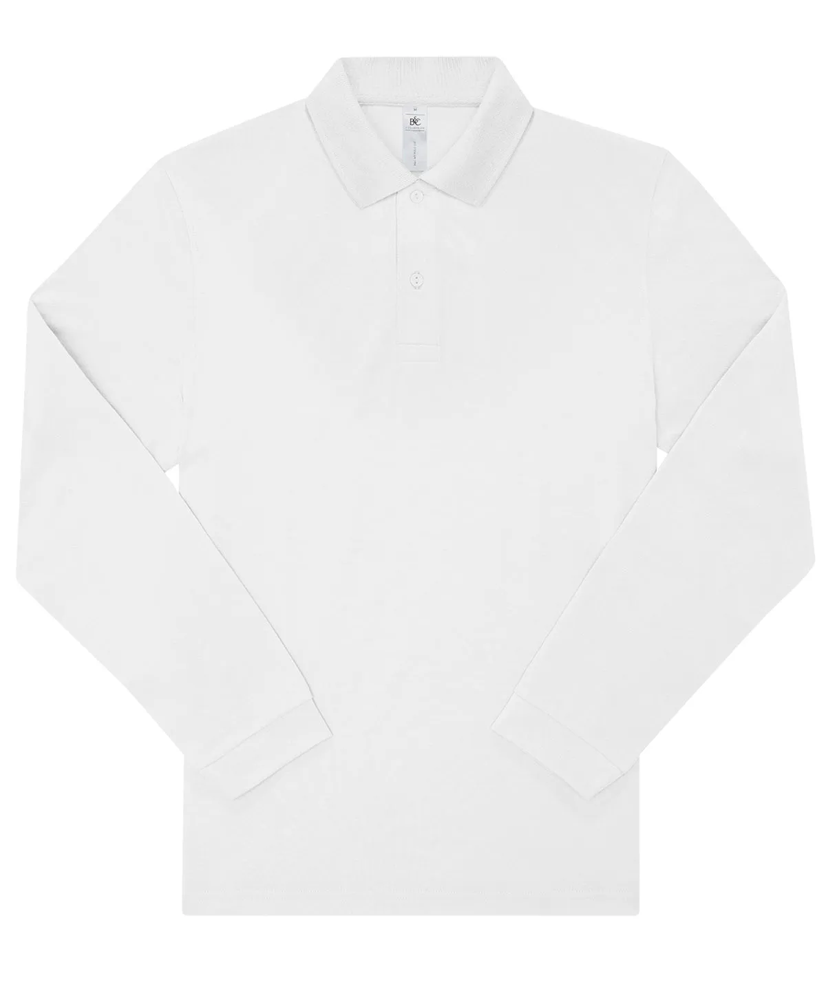 White* - B&C My Polo 210 LSL