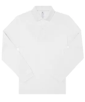 White* - B&C My Polo 210 LSL