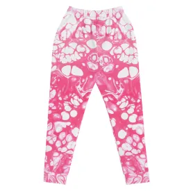 Women's Slim fit Joggers-Blessed Pink