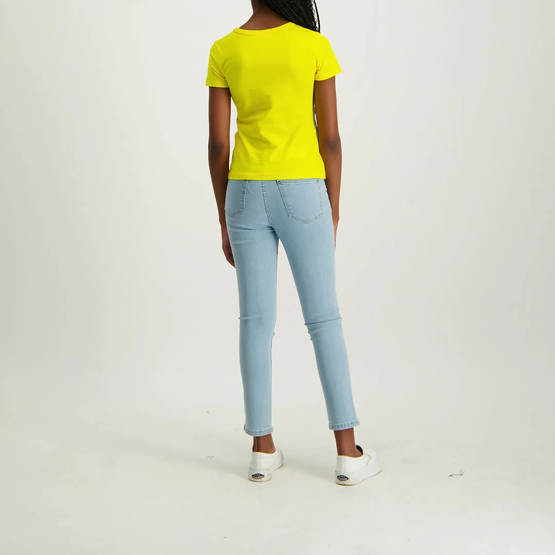 Yellow Short Sleeve Tee
