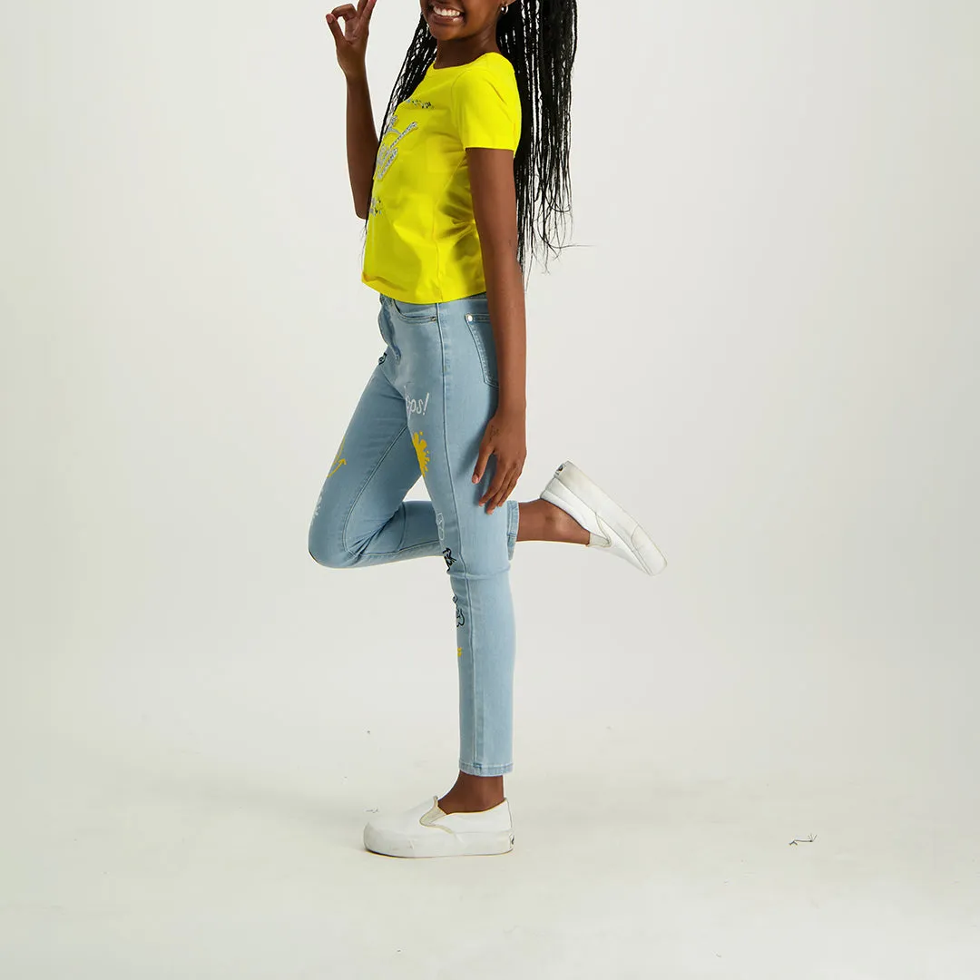 Yellow Short Sleeve Tee