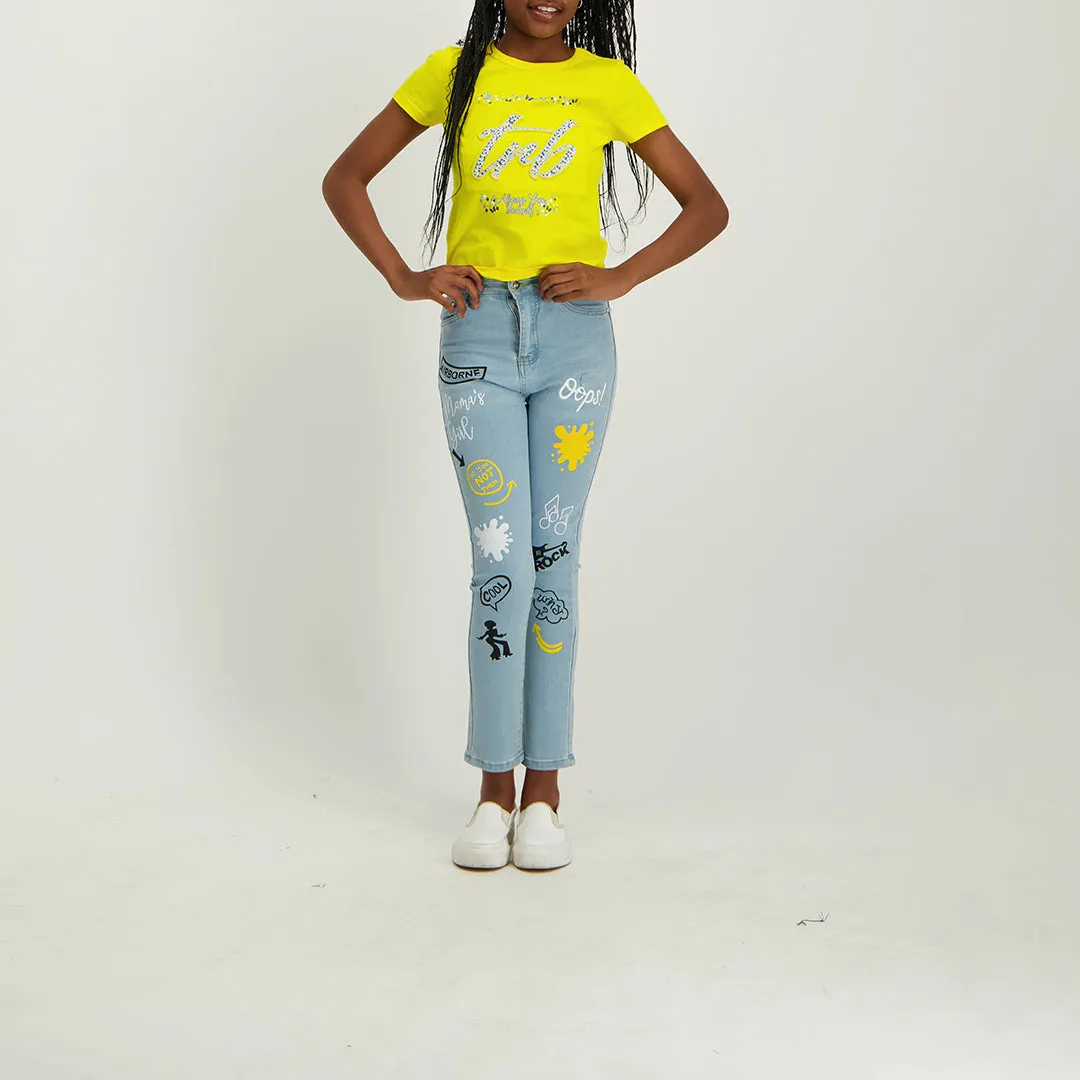 Yellow Short Sleeve Tee