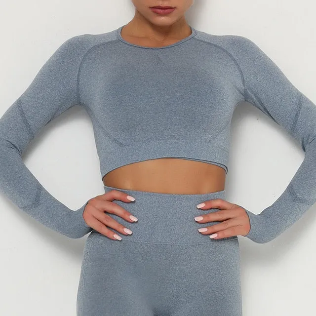 Yoga Crop Tops Yoga Shirts Gym